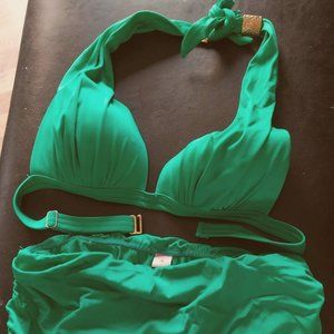 Emerald Venus Bikini, Size 8 Bottoms, C Top